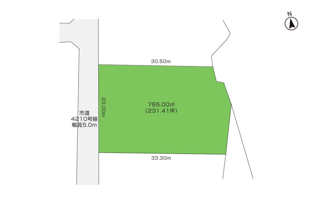 売土地　裾野市須山（十里木高原）765.00㎡（231.14坪）